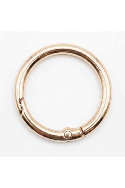 SEM AKSESUAR INEL CU ARC DE 2,5 CM, CULOARE AURIE, 50 BUCĂȚI