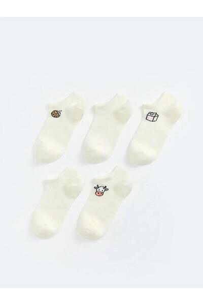 LC Waikiki Γυναικείες κάλτσες με σχέδια, 5 τεμάχια (S6)