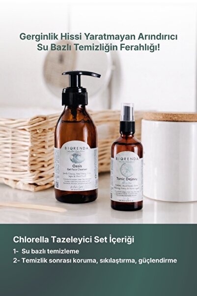 Biorenda Chlorella Tazeleyici Set