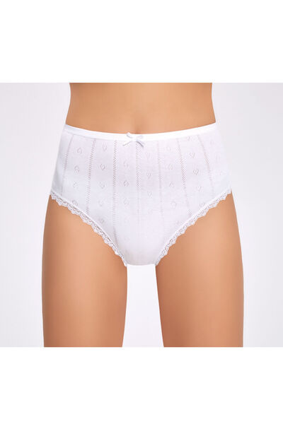 İlke Γυναικεία εσώρουχα Jacquard Lace Bato Plus Size Άνετα και ελαστικά Πακέτ...