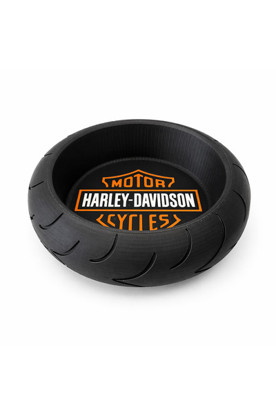 Yapı3D 🛞   Tire-Designed Desk Organizer – Hard Plastic – Key Holder and Acce...
