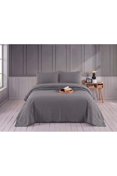 Boreas Home ΖΕΥΓΑΡΙΑΝΗ ΠΙΚΕΤΑ ΚΑΙ ΜΑΞΙΛΑΡΟΘΗΚΗ 225Χ240 ΜΕ ΜΙΚΡΟ ΤΕΤΡΑΓΩΝΟ ΣΧΕΔΙΟ