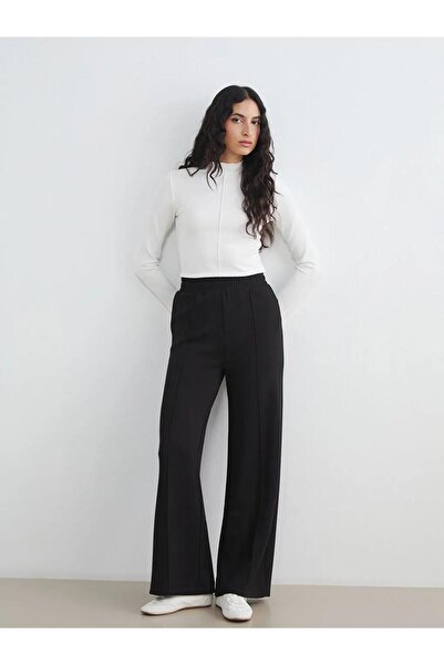 LC Waikiki Γυναικείο παντελόνι φόρμας Soft Touch με ελαστική μέση (S6)