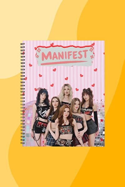 SEKİZELLİİKİ MANİFEST -BASKILI TASARIM DEFTER
