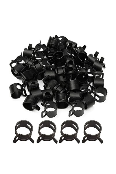 Choice6 16mm 10Pcs Black 65MN Manganese Steel Pinch Spring Hose Clamp 6mm-22m...