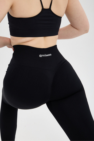 gymhams Σειρά Drop: Γυναικείο αθλητικό κολάν με ελαστικό στράπλες στη μέση, ε...