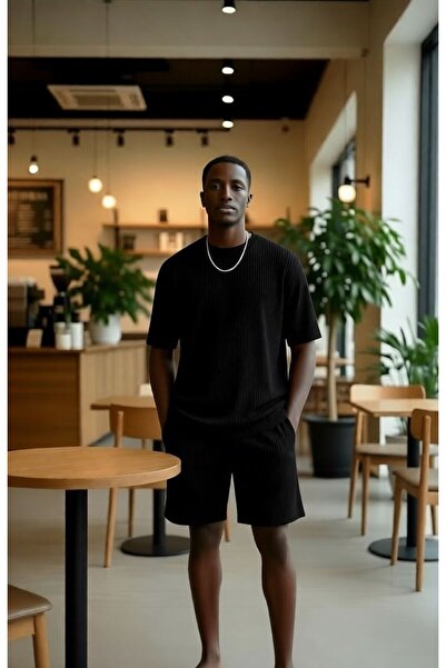 DM DOLCE MORE Σετ σορτς και μπλουζάκι Ottoman Flexible Lycra oversized 1KH3