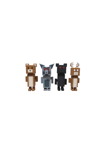 Store 4 Adet Karakter ( Super Bear Adventure Oyun Karakteri)