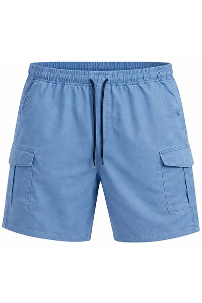 tambattal Τζιν σορτς Lycra σε μεγάλο μέγεθος με τσέπες Cargo - Άνετη εφαρμογή