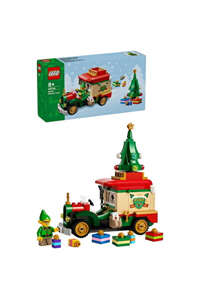 LEGO Jucarie LEGO®, Camionul de livrare al lui Mos Craciun 40746, 224 piese. ...