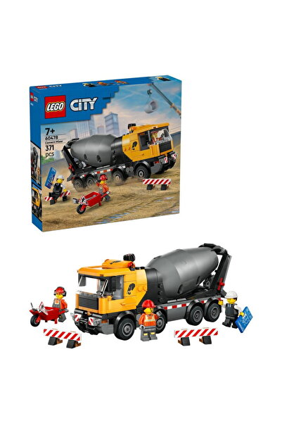 LEGO ® City - Autobetoniera 60478, 371 piese