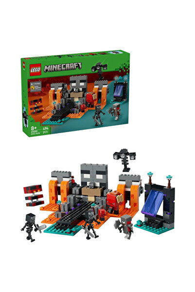 LEGO ® Minecraft - Lupta cu Wither 21590, 494 piese