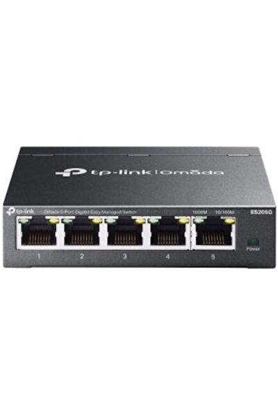 TP-LINK Switch Omada ES205G Managed Gigabit Ethernet (10/100/1000) Black