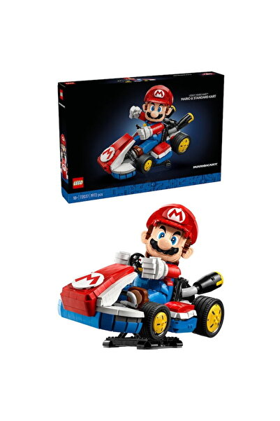 LEGO Jucarie LEGO® Super Mario - Mario Kart™: Mario & Standard Kart 72037, 19...