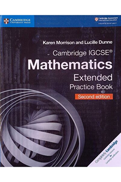Cambridge IGCSE MATHEMATICS EXTENDED PRACTICE BOOK