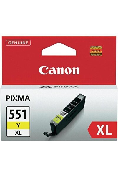 Canon Cerneala CLI551Y XL galbena | iP7250/MG5450/MG6350