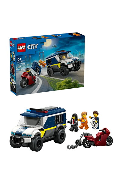 LEGO ® City - Duba pentru prizonieri a politiei 60479, 198 piese