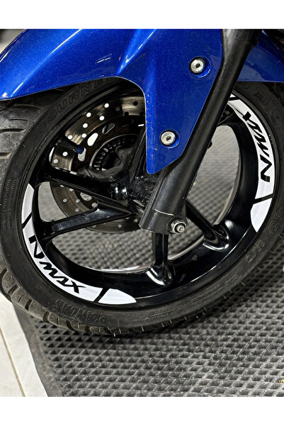 Yamaha Nmax Uyumlu Jant Şeridi Beyaz 12 PARÇA