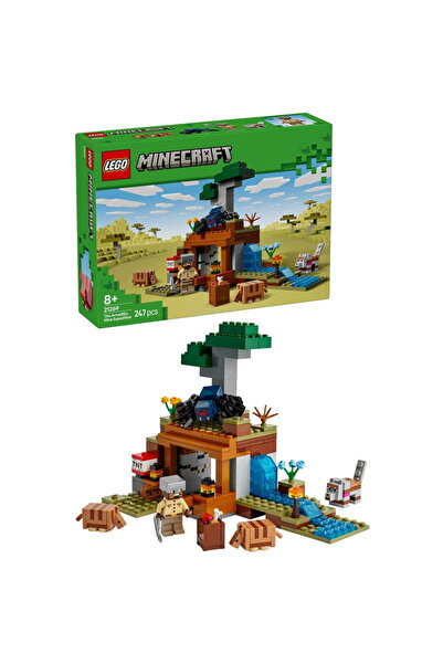 LEGO В® Minecraftв„ў - Expeditia de minerit cu Tatu 21269, 247 piese