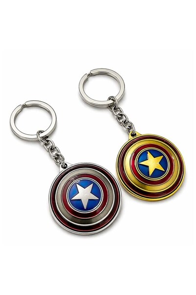 myhomehediyelik Captain America Keychain