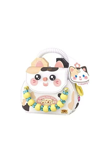 WOWMOMKIDS Lz-8843 Loz Fruit Bag with Cat Figure 360 Pieces Block Toy