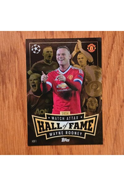 Topps بطاقة لعبة واين روني هول أوف فيم HOF1