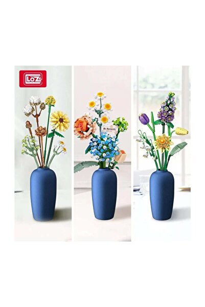 WOWMOMKIDS سلسلة Lz1670 Loz Eternal Flowers - مجموعة بناء "أول شمس بعد الثلوج...