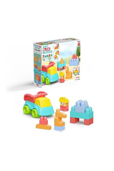 parlahome 04123 Soft Block Blocks Truck Set 24 Pieces