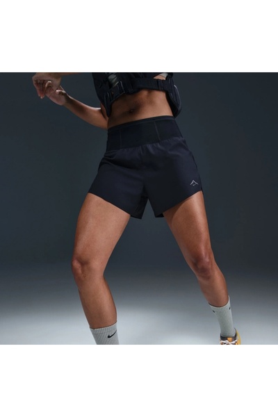 Nike Trail Dri-FIT MR BR Short Kadın Siyah spor Şort yakamoz spor