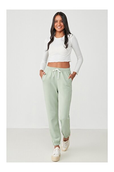 ROSS MODA Basic Jogger Eşofman Altı Fıstık Yeşil