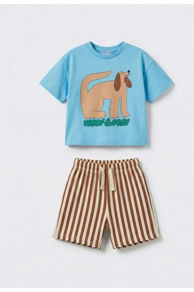 Alvadonna ΣΕΤ ΑΓΟΡΙΩΝ ΜΕ ΣΧΕΔΙΑ ΣΕ ΣΧΗΜΑ ΣΚΥΛΟΥ, ΡΙΓΕΣ, ΣΟΡΤΣ, ΕΝΙΑΙΟ ΜΕΓΕΘΟΣ...