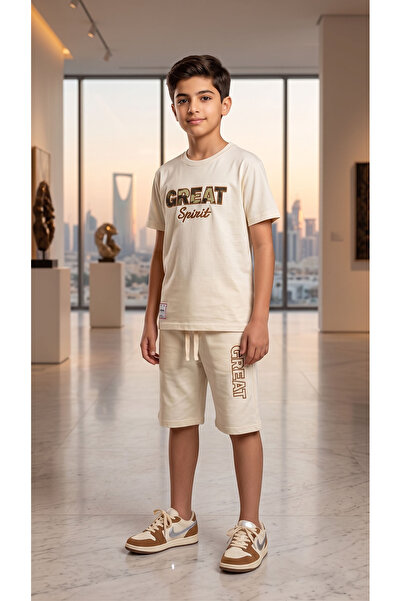h.kids Boy's Casual Two-Piece Printed Set