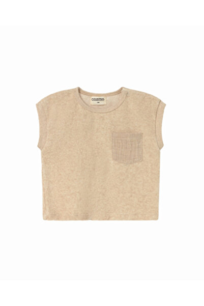 PETIT-ATELlER Soft Terry Cloth Baby T-Shirt High-Quality Fun Kids Everyday Pl...