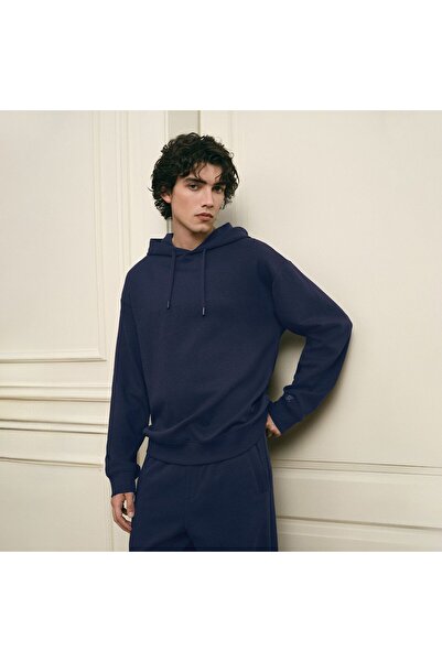 Giordano Men’s Regular Fit Lyocell Cotton Hoodie