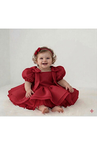 Mirace Styl Βραδινό φόρεμα για κοριτσάκι με λεπτομέρεια από μπαλόνια και μανί...