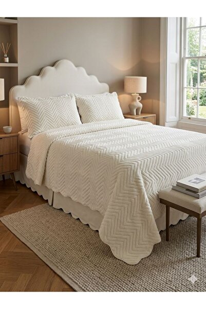 LOTUSEIN Κάλυμμα κρεβατιού Angel Welsfot 3 τεμάχια 230x250 και 2 μαξιλάρια 50x70
