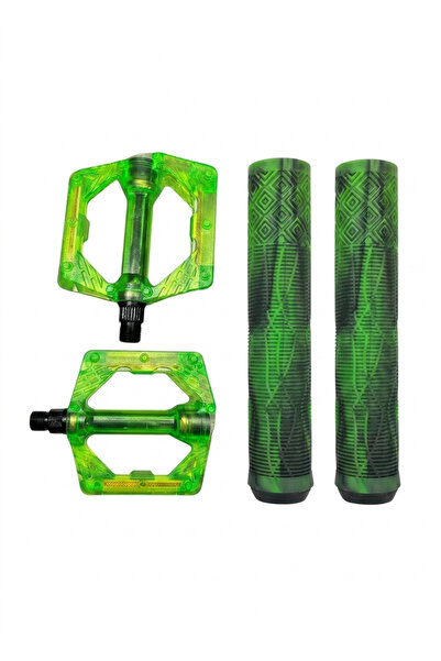 Hobbys 17 Cm 2 Renkli Elcik Ve Şeffaf Çivili Platform Pedal Seti