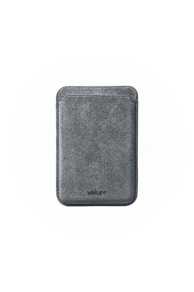 Magsafe Wallet from Alcantara Light Gray