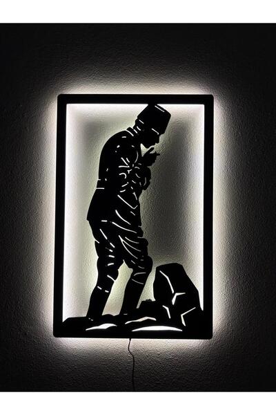 sem concept Ledli Işıklı Atatürk Portre, Ledli Atatürk Kocatepe Tablo, Dekora...