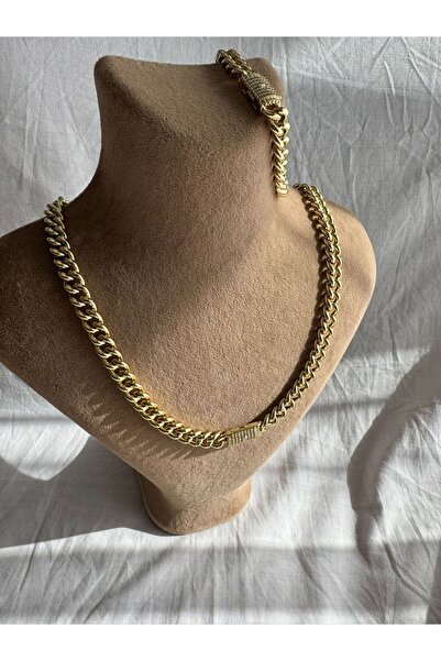 XUPING JEWELRY NK BİJUTERİ 14K Zincir Zirkon Taşlı XP Damgalı Kararma Yapmaz ...