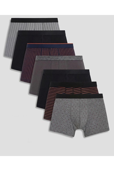 LC Waikiki LCW Pamuklu Esnek 7 li Erkek Boxer