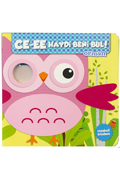 Net Çocuk Yayınları My Mask Book Is the Forest