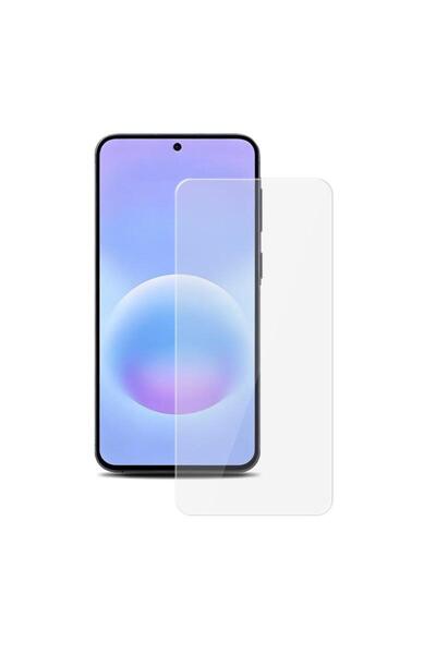 TechnoZone Samsung Galaxy A57 Uyumlu Kırılmaz Ekran Koruyucu Temperli Cam
