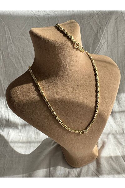 XUPING JEWELRY NK BİJUTERİ 14K XP Damgalı Zirkon Taşlı Kalpli Kolye 46+3 cm B...