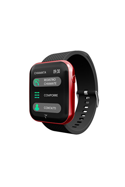 Techmade Έξυπνο ρολόι Talk red, κλήσεις Bluetooth, οθόνη 1.69”