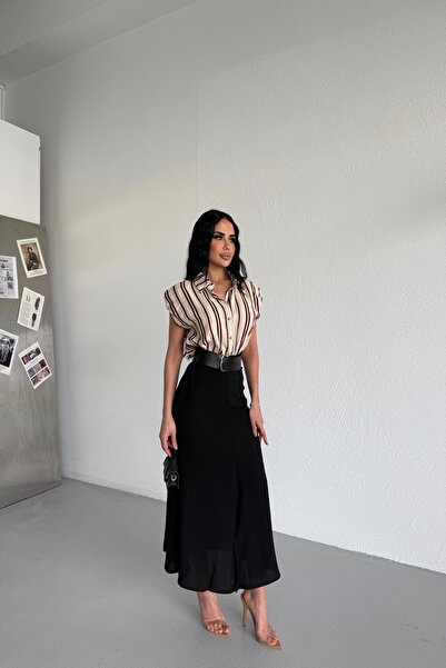 LİLA İSTANBUL ΦΟΡΕΜΑ ΜΕ ΣΧΕΔΙΑΣΜΟ ΛΑΙΜΑΚΙΟΥ ΠΟΥΚΑΜΙΣΟΥ ΚΑΙ ΖΩΝΗ
