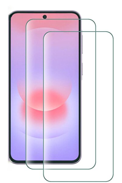 TechnoZone Samsung Galaxy A37 Uyumlu Kırılmaz Ekran Koruyucu Temperli Cam