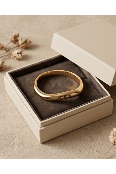 B&T Bujiteri Gold Color Modern Design Trendy Women's Bracelet