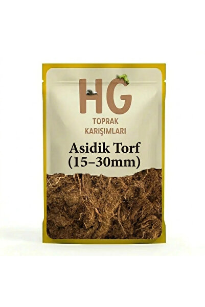 Hastürk Gübre HG Asidik Torf (15–30mm) 10 Lt