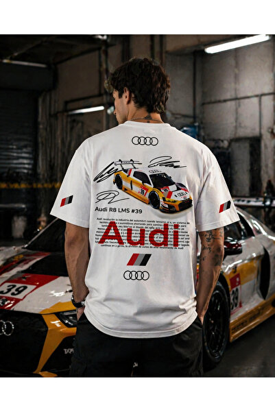 Toum Μπλουζάκι Audi με στάμπα μπροστά και πίσω